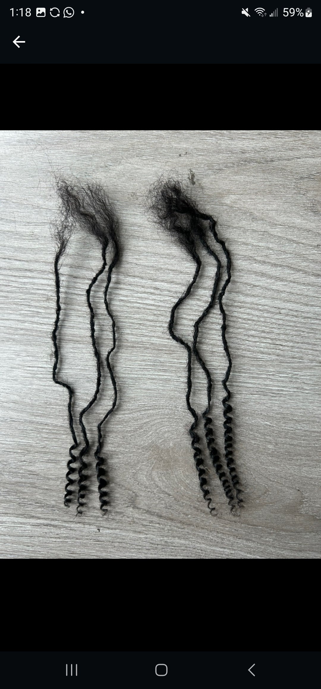 Curly Interlocs Sample