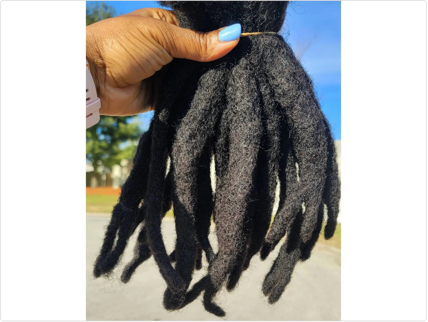 Congo fingers  Marley Rasta Wiclocs Freeform Medusa Extensions 10 locs Per Bundle Big Wick Light Weight Dreadlock Extension