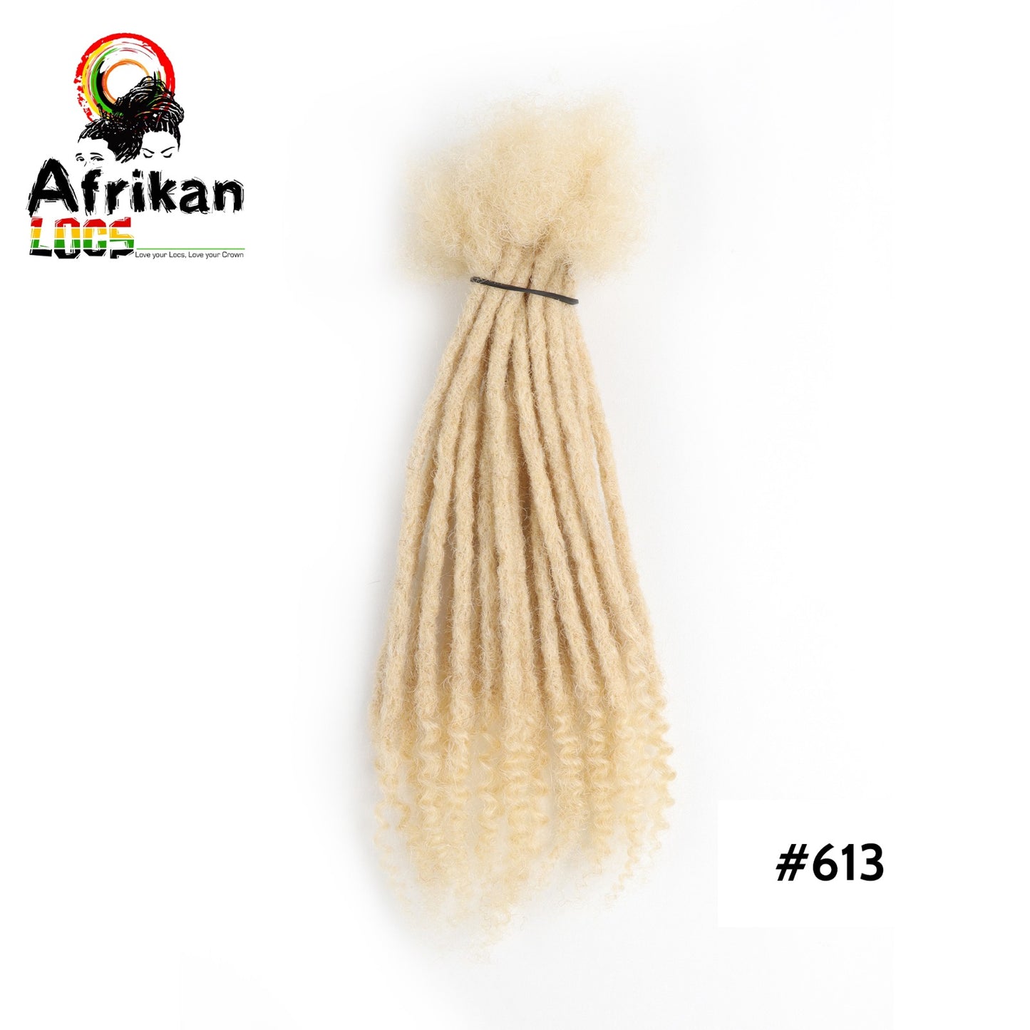 100% Godess Curly Tips Dreadloc Extensions Human Hair Dreadlocs 70 Locs Per Bundle Natural Textured Coil Tip Loc Extensions