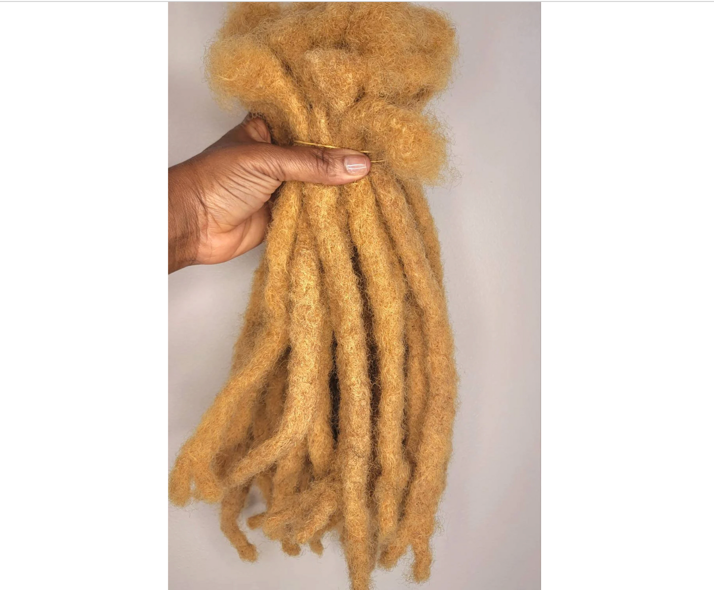 Congo fingers  Marley Rasta Wiclocs Freeform Medusa Extensions 10 locs Per Bundle Big Wick Light Weight Dreadlock Extension