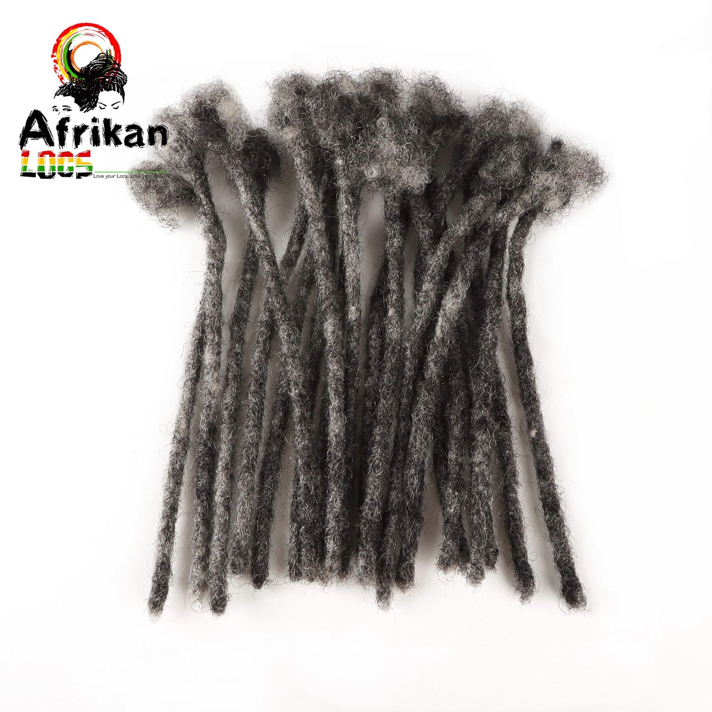 Human Hair Dreadloc Extensions For Sale Bestseller 10 locs per Bundle 100%  Human hair Loc Extensions Permanent locs Natural Looking locs