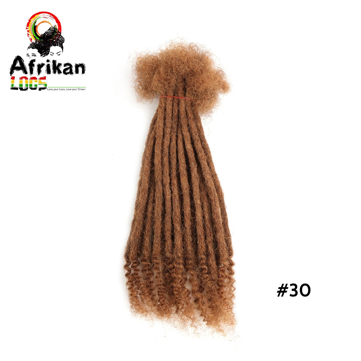 100% Godess Curly Tips Dreadloc Extensions Human Hair Dreadlocs 70 Locs Per Bundle Natural Textured Coil Tip Loc Extensions