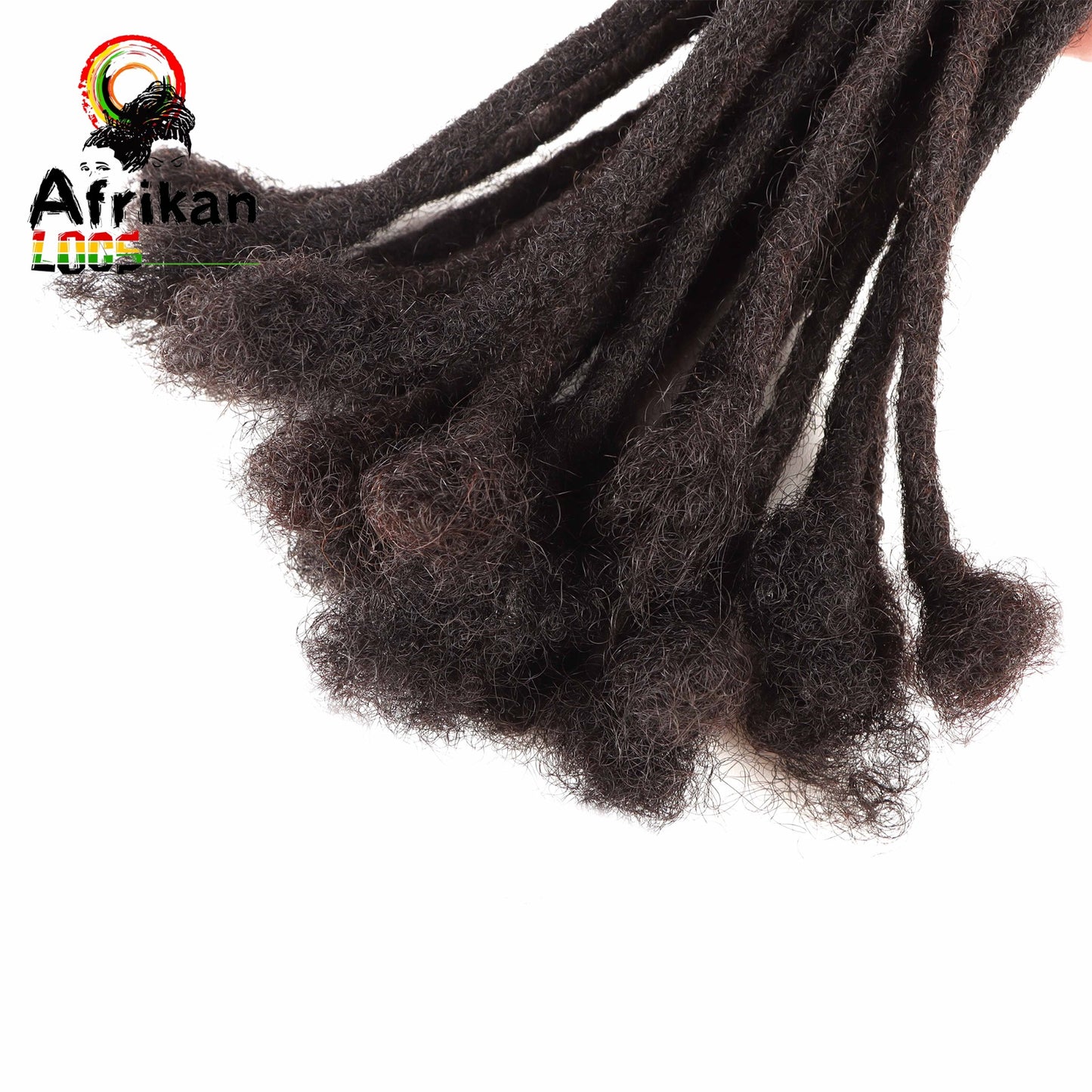 Human Hair Dreadloc Extensions For Sale Bestseller 10 locs per Bundle 100%  Human hair Loc Extensions Permanent locs Natural Looking locs