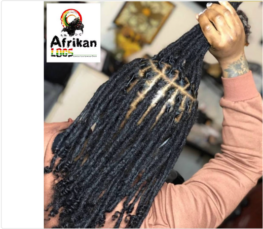 100% Godess Curly Tips Dreadloc Extensions Human Hair Dreadlocs 10 Locs Per Bundle Natural Textured Coil Tip Loc Extensions