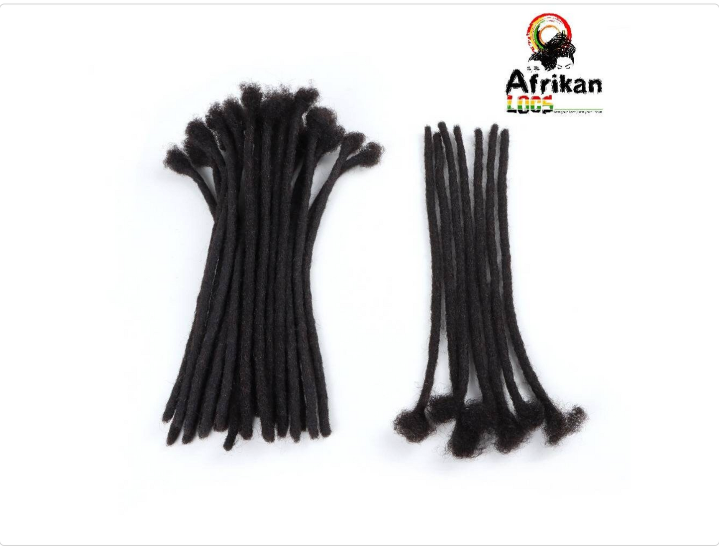 Human Hair Dreadloc Extensions For Sale Bestseller 100 locs per Bundle 100%  Human hair Loc Extensions Permanent locs Natural Looking locs