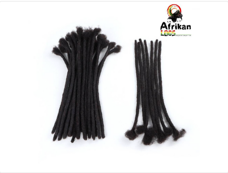 Human Hair Dreadloc Extensions For Sale Bestseller 10 locs per Bundle 100%  Human hair Loc Extensions Permanent locs Natural Looking locs