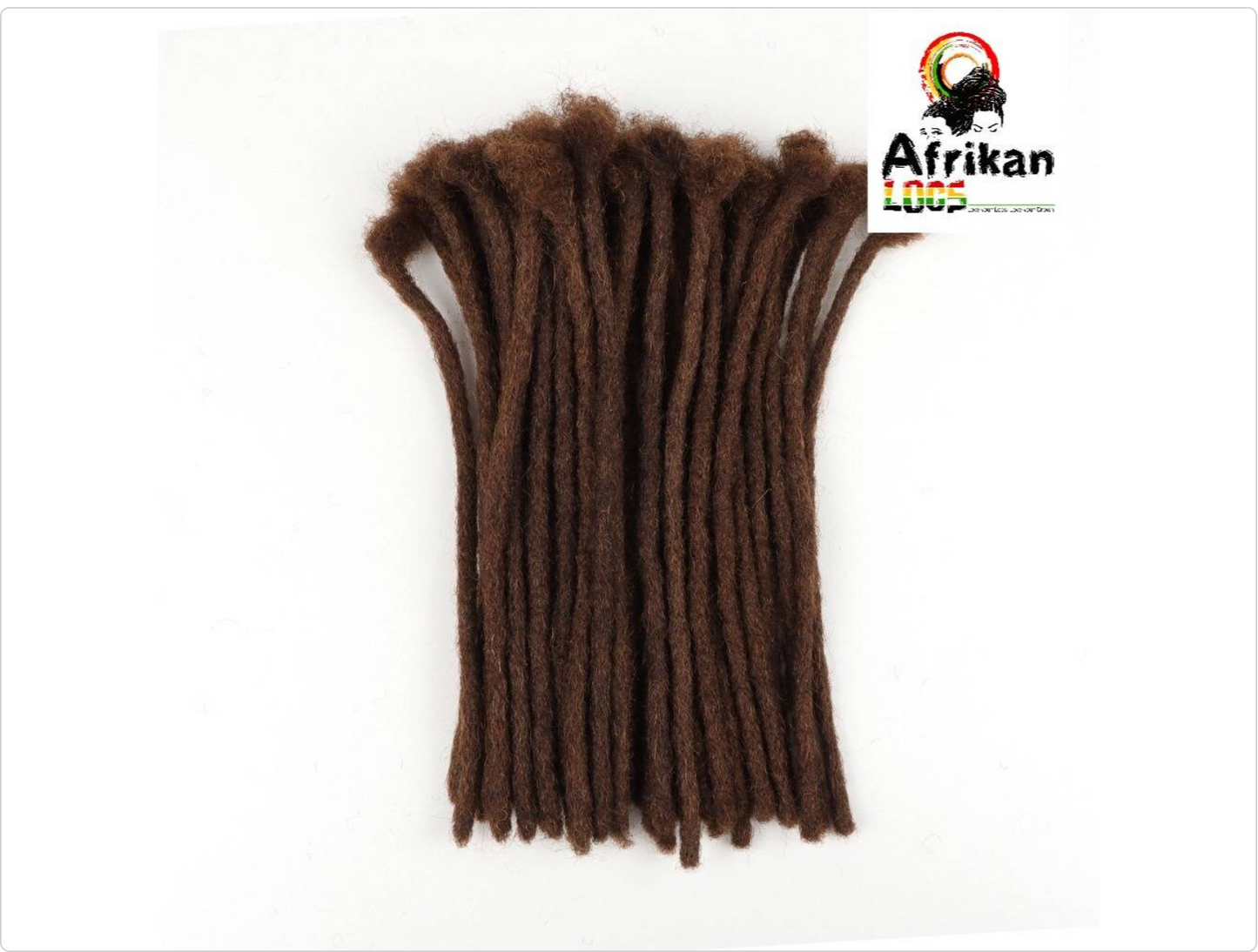 Human Hair Dreadloc Extensions For Sale Bestseller 10 locs per Bundle 100%  Human hair Loc Extensions Permanent locs Natural Looking locs