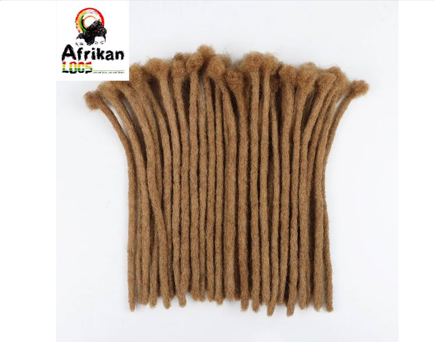 Human Hair Dreadloc Extensions For Sale Bestseller 10 locs per Bundle 100%  Human hair Loc Extensions Permanent locs Natural Looking locs