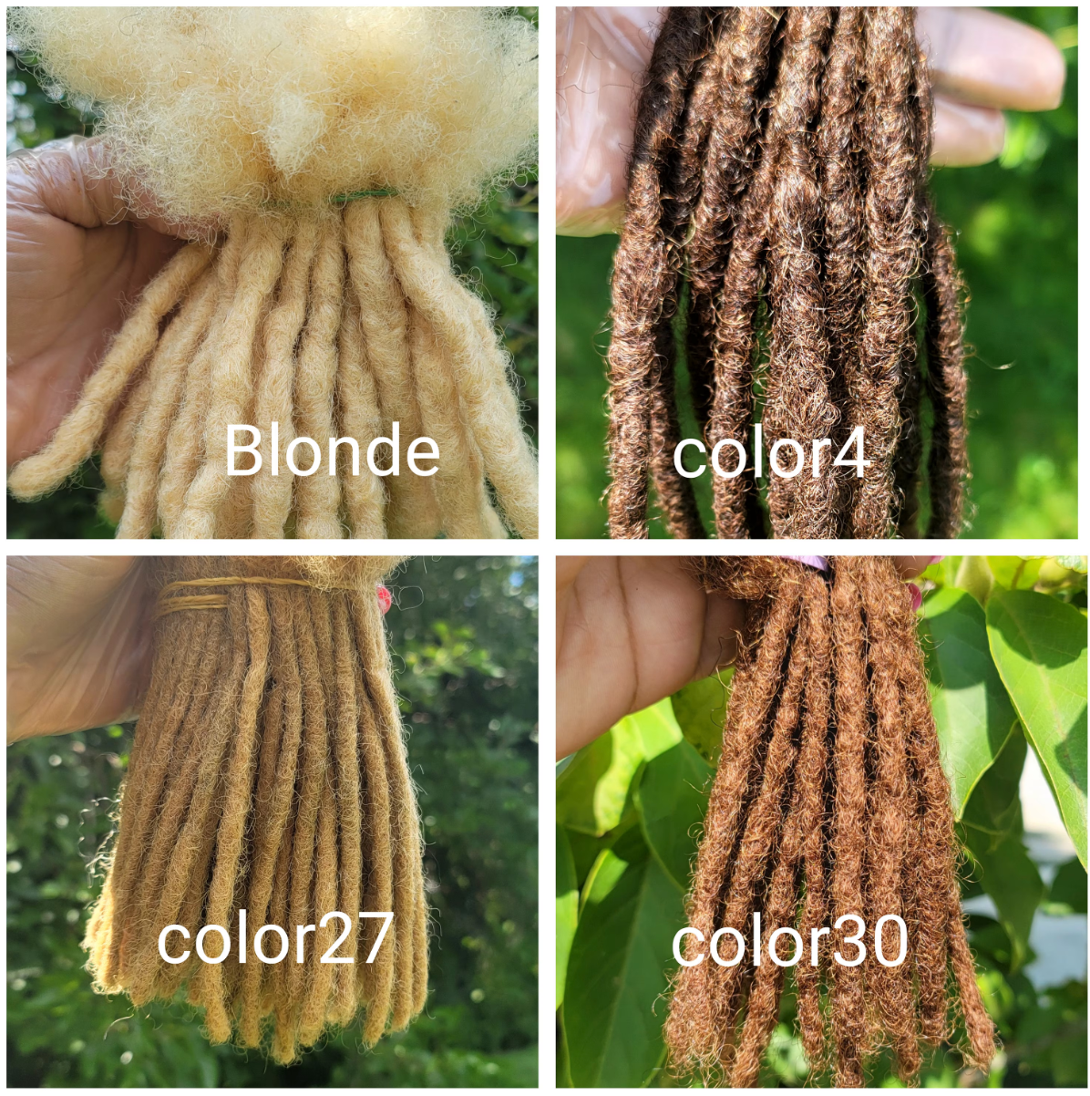 Interloc Curly Tips  Dreadloc Extensions 100% Human Hair Interlocked locs Natural Looking Locs 10 locs Per Bundle