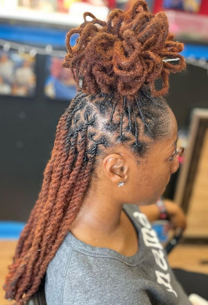 Best human hair for loc extensions Outlet