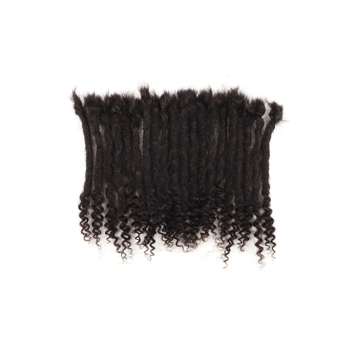 Mermaid Loc Extensions With Curly Tips Lisa Bonnet loc Extensions 100% Human Hair Loc Extensions 10 Locs Per Bundle Temporary/Permanent locs